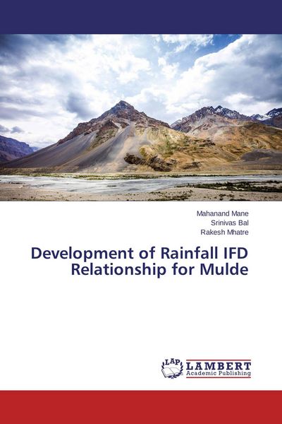 Produktbild: Development of Rainfall IFD Relationship for Mulde