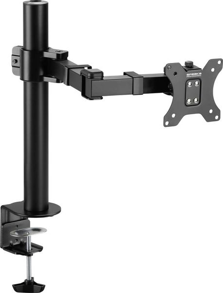 Produktbild: SpeaKa Professional Monitorhalterung SP-MM-210 1 Display(s) 43,2 cm (17") - 81,3 cm (32") Schwarz H&ouml;henverstellbar, Neigbar, Schwenkbar, Drehbar