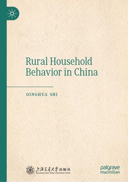 Produktbild: Rural Household Behavior in China