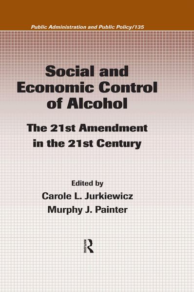 Produktbild: Social and Economic Control of Alcohol