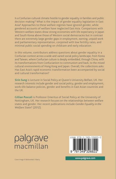 Produktbild: Gender and Welfare States in East Asia
