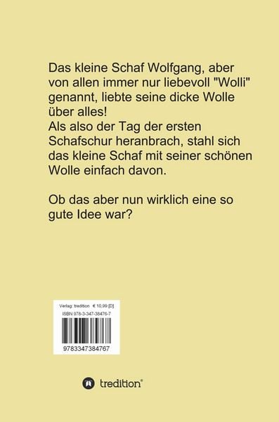 Produktbild: Wolfgang, das Schaf