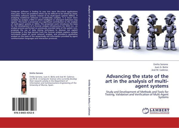Produktbild: Advancing the state of the art in the analysis of multi-agent systems