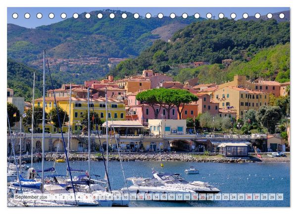 Produktbild: Faszinierendes Elba (Tischkalender 2026 DIN A5 quer), CALVENDO Monatskalender