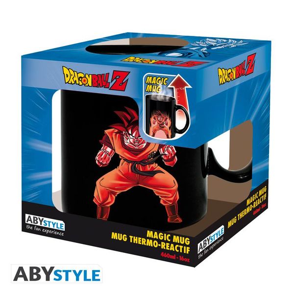 Produktbild: DRAGON BALL - Mug Heat Change - 460 ml - DBZ/ Goku -cardboard box