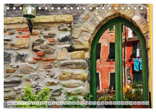 Produktbild: SCHMUCKST&Uuml;CKE der CINQUE TERRE (Tischkalender 2026 DIN A5 quer), CALVENDO Monatskalender