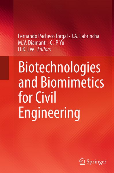 Produktbild: Biotechnologies and Biomimetics for Civil Engineering