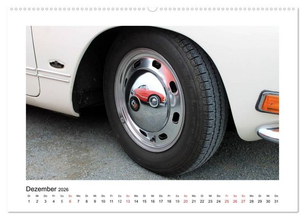 Produktbild: Eine Legende lebt, der Karmann-Ghia (Wandkalender 2026 DIN A2 quer), CALVENDO Monatskalender