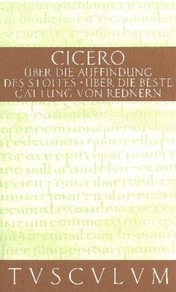 Produktbild: &Uuml;ber die Auffindung des Stoffes / De inventione