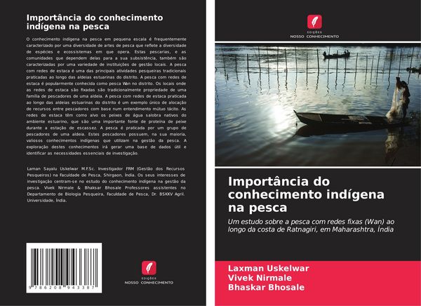 Produktbild: Import&acirc;ncia do conhecimento ind&iacute;gena na pesca