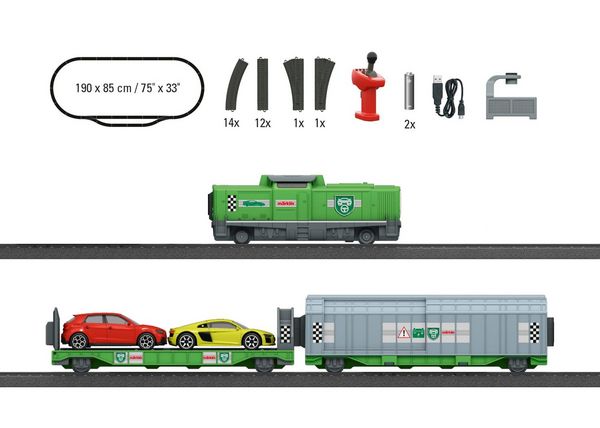 Produktbild: M&auml;rklin my world 29347 - Startpackung Autotransport