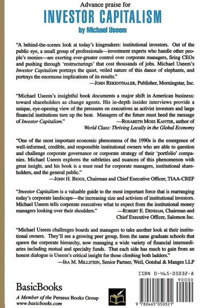 Produktbild: Investor Capitalism