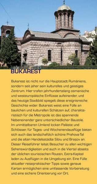 Produktbild: TRESCHER Reiseführer Bukarest