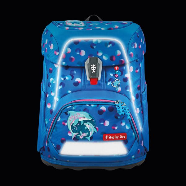 Produktbild: STEP BY STEP&reg;&nbsp;Schulrucksack-Set FIT 5teilig, Dolphin Finja