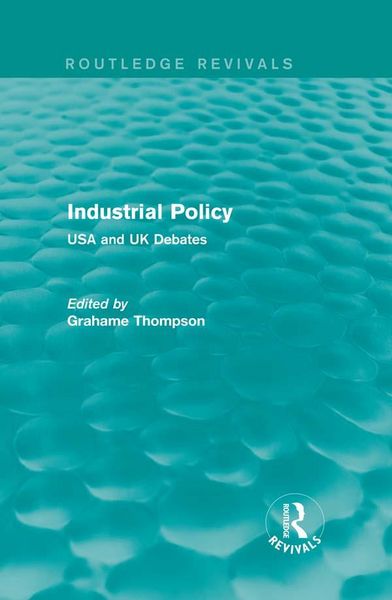 Produktbild: Industrial Policy (Routledge Revivals)