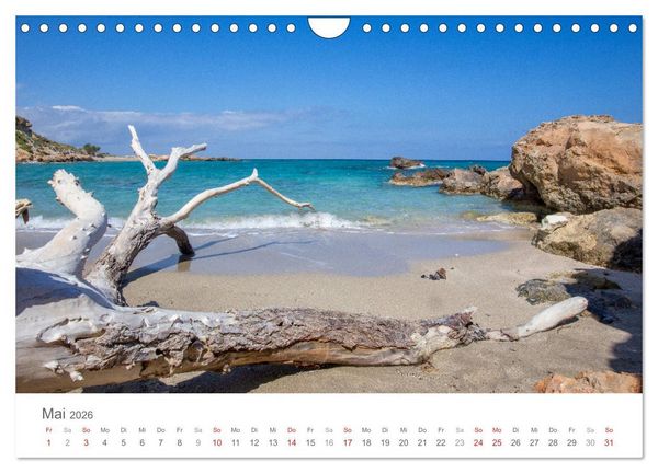 Produktbild: Kreta - Naturlandschaften (Wandkalender 2026 DIN A4 quer), CALVENDO Monatskalender