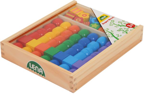Produktbild: Lena Gro&szlig;e Holzf&auml;delperlen