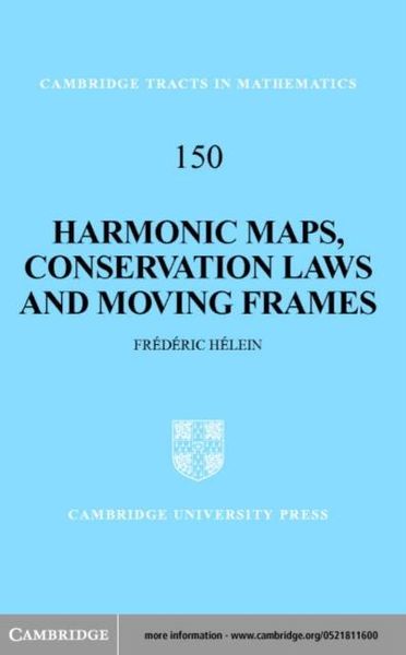 Produktbild: Harmonic Maps, Conservation Laws and Moving Frames