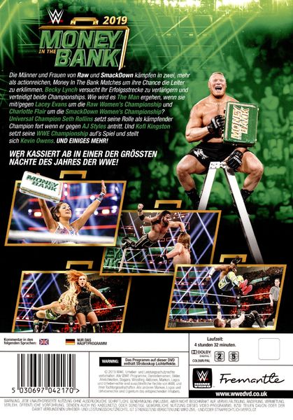 Produktbild: Money in the Bank 2019 [2 DVDs]