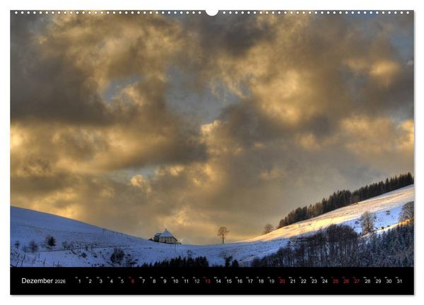 Produktbild: Romantischer Schwarzwald (Wandkalender 2026 DIN A2 quer), CALVENDO Monatskalender