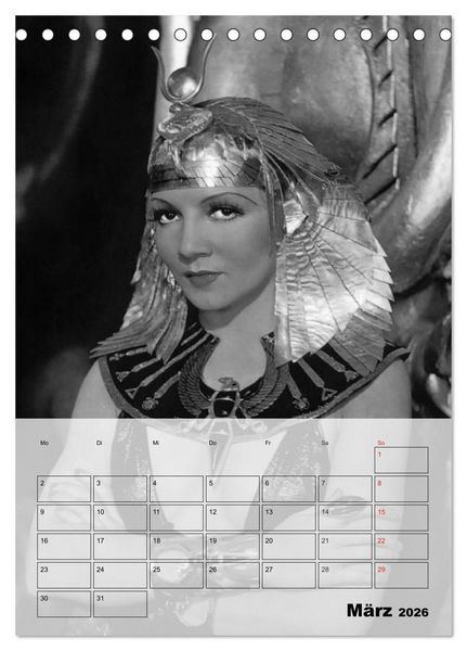 Produktbild: Filmstars der goldenen Leinwandjahre (Tischkalender 2026 DIN A5 hoch), CALVENDO Monatskalender