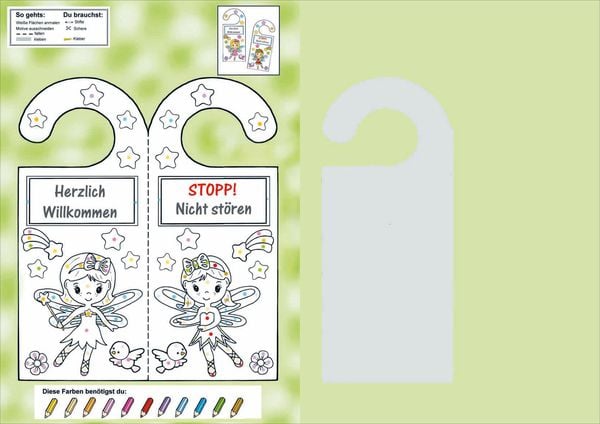 Produktbild: Das Ausschneide-Bastelbuch Malen nach Farben