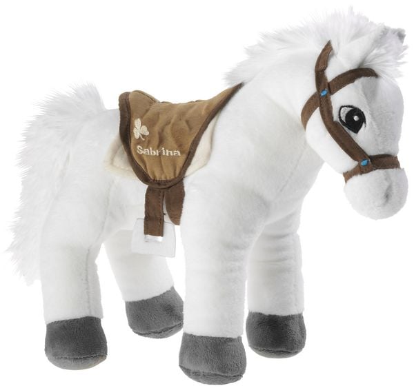 Heunec 795565 - Pferd Sabrina, weiß 30cm