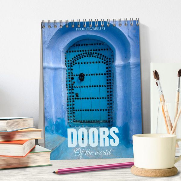 Produktbild: Doors of the world (Desk Calendar 2026 DIN A5 portrait), CALVENDO 12 Month DeskCalendar