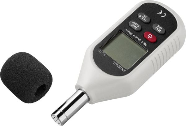 Produktbild: VOLTCRAFT Schallpegel-Messger&auml;t SL-10 30 - 130 dB 31.5Hz - 8kHz
