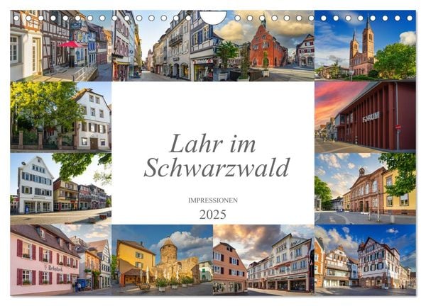 Lahr im Schwarzwald Impression (Wandkalender 2025 DIN A4 quer), CALVENDO Monatskalender