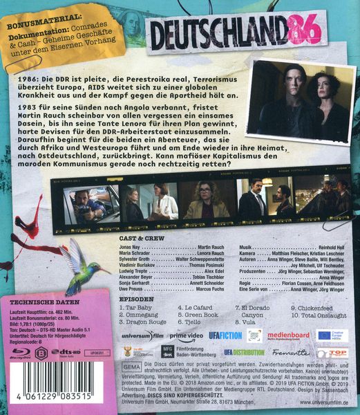 Produktbild: Deutschland 86 [2 BRs]
