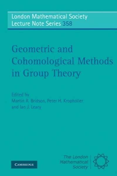 Produktbild: Geometric and Cohomological Methods in Group Theory