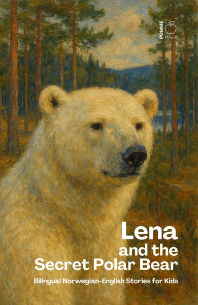 Produktbild: Lena and the Secret Polar Bear: Bilingual Norwegian-English Stories for Kids