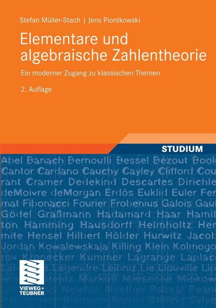 Produktbild: Elementare und algebraische Zahlentheorie