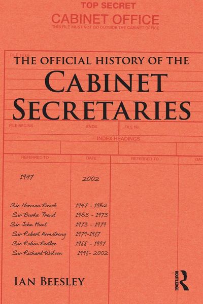 Produktbild: The Official History of the Cabinet Secretaries