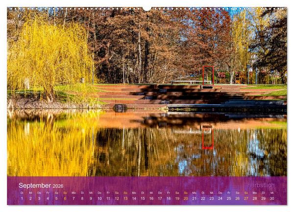 Produktbild: bad hersfeld im blick (hochwertiger Premium Wandkalender 2026 DIN A2 quer), Kunstdruck in Hochglanz