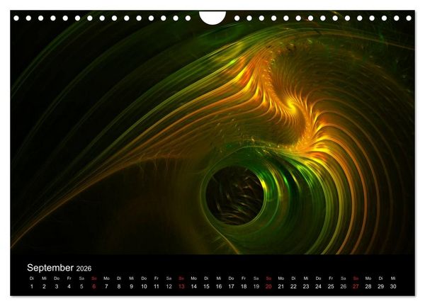 Produktbild: unbekannte Welten (Wandkalender 2026 DIN A4 quer), CALVENDO Monatskalender