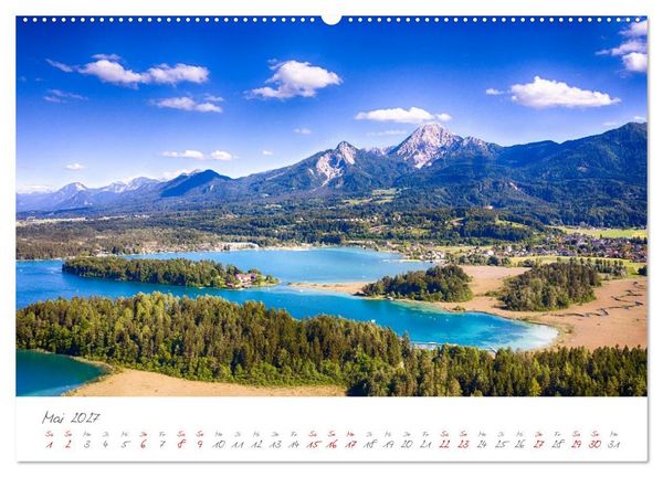 Produktbild: Der wundersch&ouml;ne Faaker See in K&auml;rnten (Wandkalender 2027 DIN A2 quer), CALVENDO Monatskalender