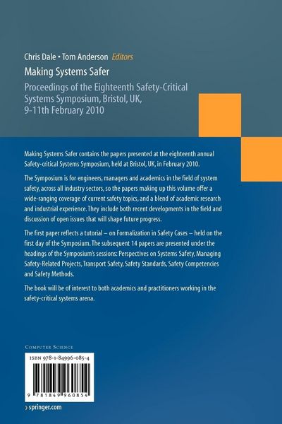 Produktbild: Making Systems Safer