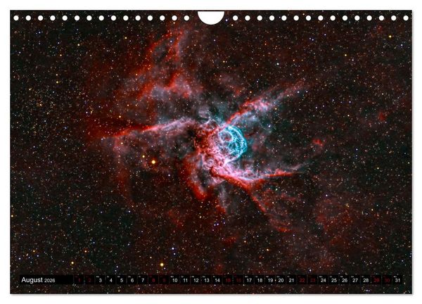 Produktbild: Deepsky XVII (Wandkalender 2026 DIN A4 quer), CALVENDO Monatskalender
