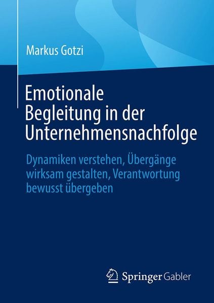 Produktbild: Emotionale Begleitung in der Unternehmensnachfolge