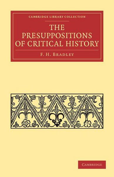 Produktbild: The Presuppositions of Critical History