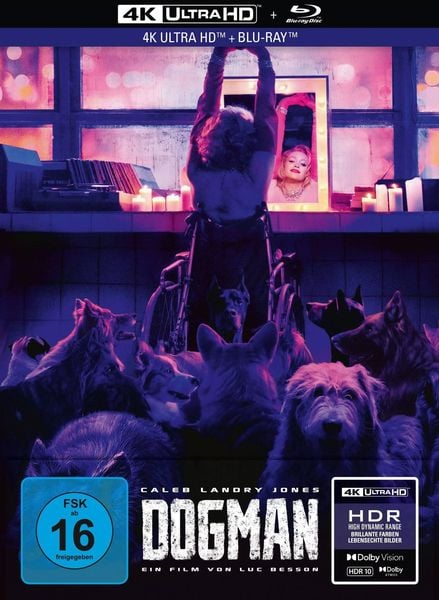 Produktbild: DogMan - 2-Disc Limited Collector's Edition im Mediabook - Cover B (4K Ultra HD) (+ Blu-ray)