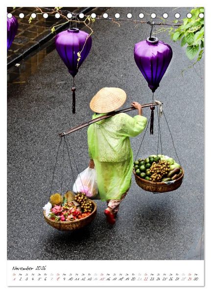 Produktbild: Leben in Vietnam 2026 (Tischkalender 2026 DIN A5 hoch), CALVENDO Monatskalender