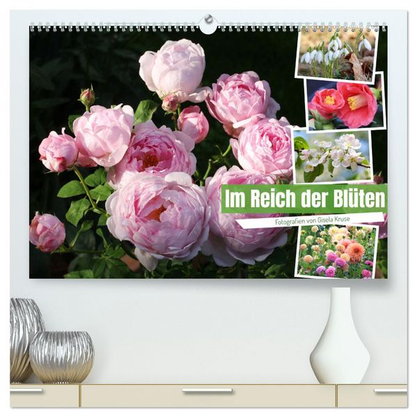 Im Reich der Blüten (hochwertiger Premium Wandkalender 2026 DIN A2 quer), Kunstdruck in Hochglanz