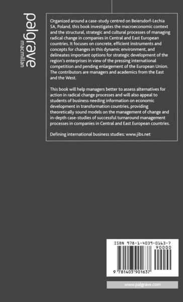 Produktbild: Change Management in Transition Economies