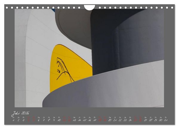 Produktbild: Moderne Architektur - Oscar Niemeyer Kulturzentrum (Wandkalender 2026 DIN A4 quer), CALVENDO Monatskalender