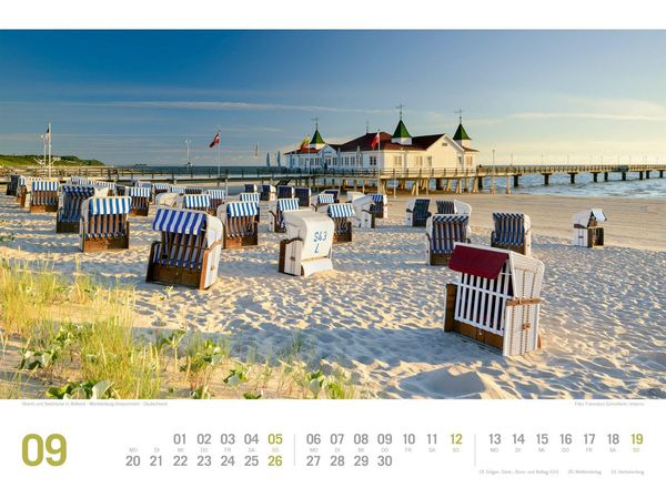 Produktbild: Ostsee ReiseLust Kalender 2027 | von Flensburg bis nach Usedom