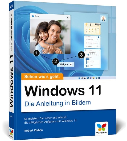 Windows 11, Taschenbuch von Robert Klassen, Vierfarben, 9783842108950