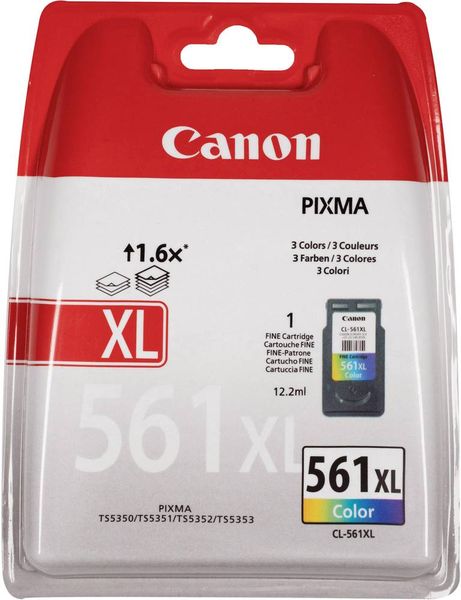 Canon Druckerpatrone CL-561XL Original Cyan, Magenta, Gelb 3730C001